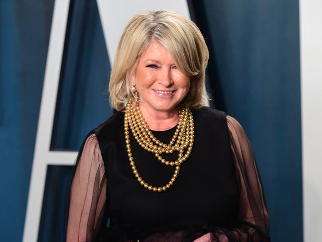 Martha Stewart attending the Vanity Fair Oscar Party