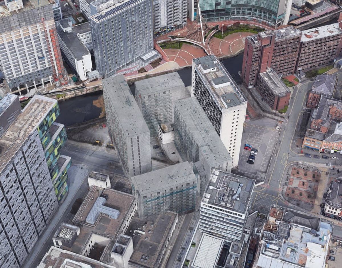 Un misterioso “edificio falso” passa per Manchester in un glitch di Google Maps