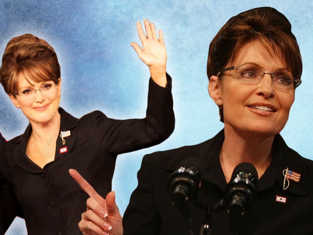 '¡Hollywood miente!': Julianne Moore como Sarah Palin en Game Change, y la verdadera Sarah Palin