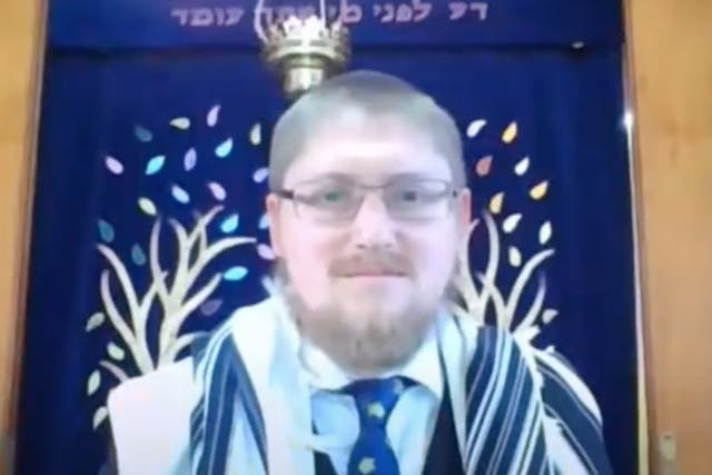 Rabbi Rafi Goodwin was attacked outside his synagogue in Chigwell, north London