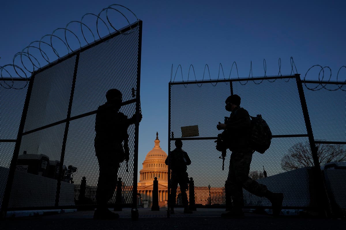 National Guard mission to provide security ending at Capitol Pentagon National Guard Democrats Senate Joe Biden