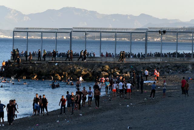 APTOPIX Spain Migrants