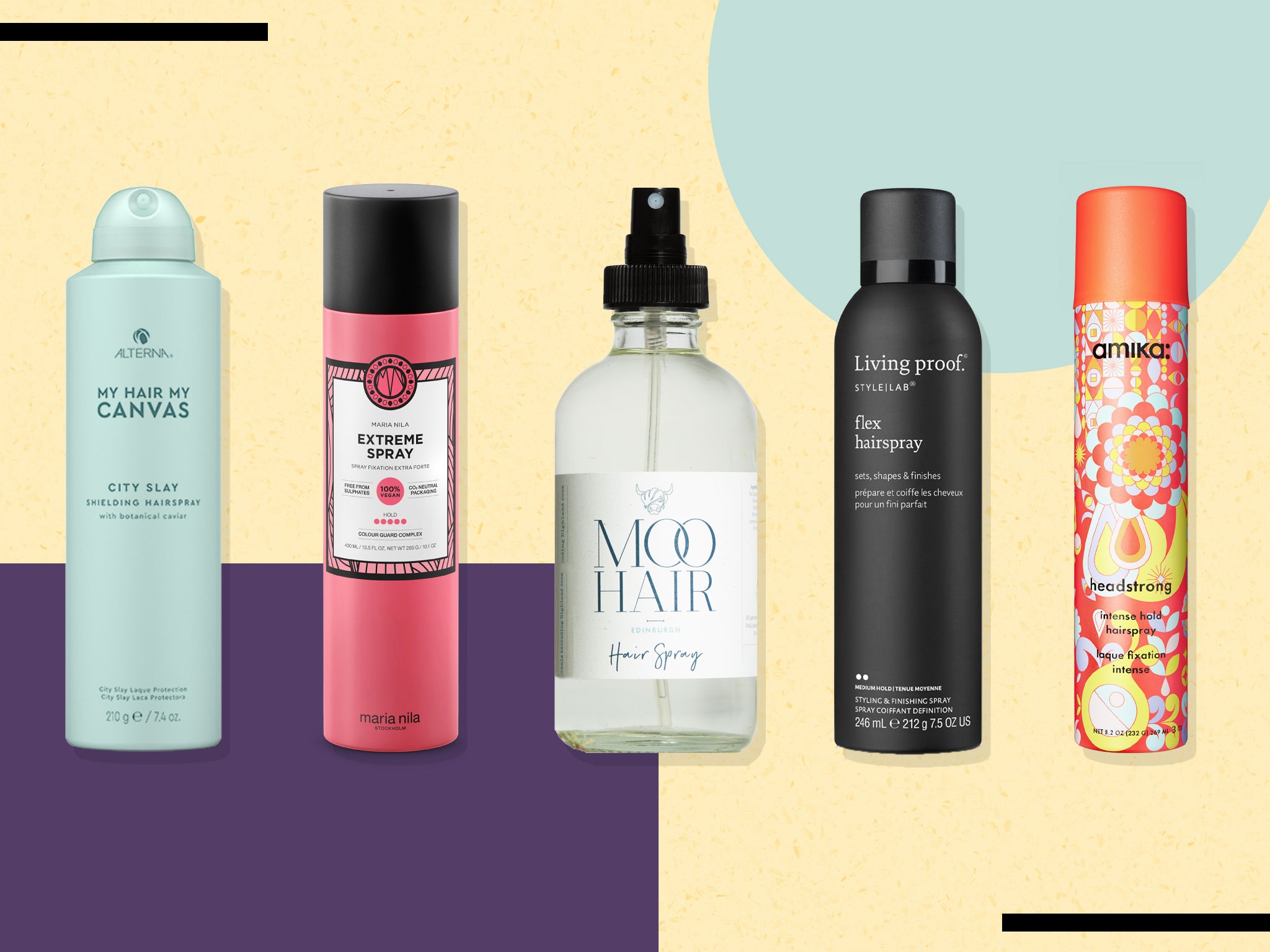 A good hairspray can give you a fresh-from-the-hairdresser look without feeling too rigid
