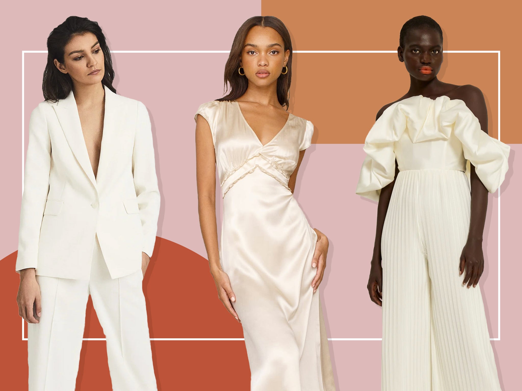 Following the lead of A-listers opting for smaller nuptials? Try one of these looks, from mini dresses to separates