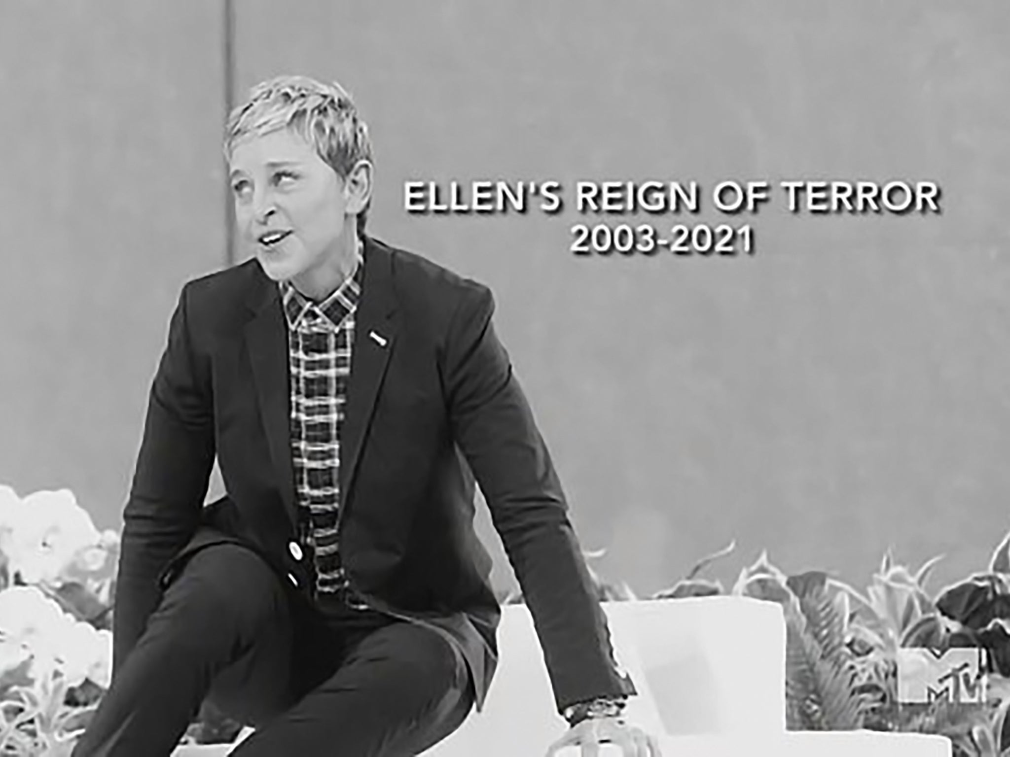 Ellen DeGeneres is mocked at the MTV Movie and Television Awards