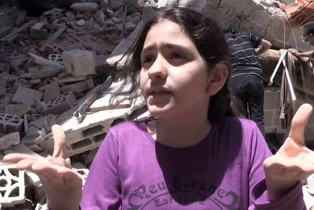 <p>Nadeen Abed al Lateef, 10, appeared on NBC warning of the deaths of Palestinian children during the escalating conflict with Israel</p>