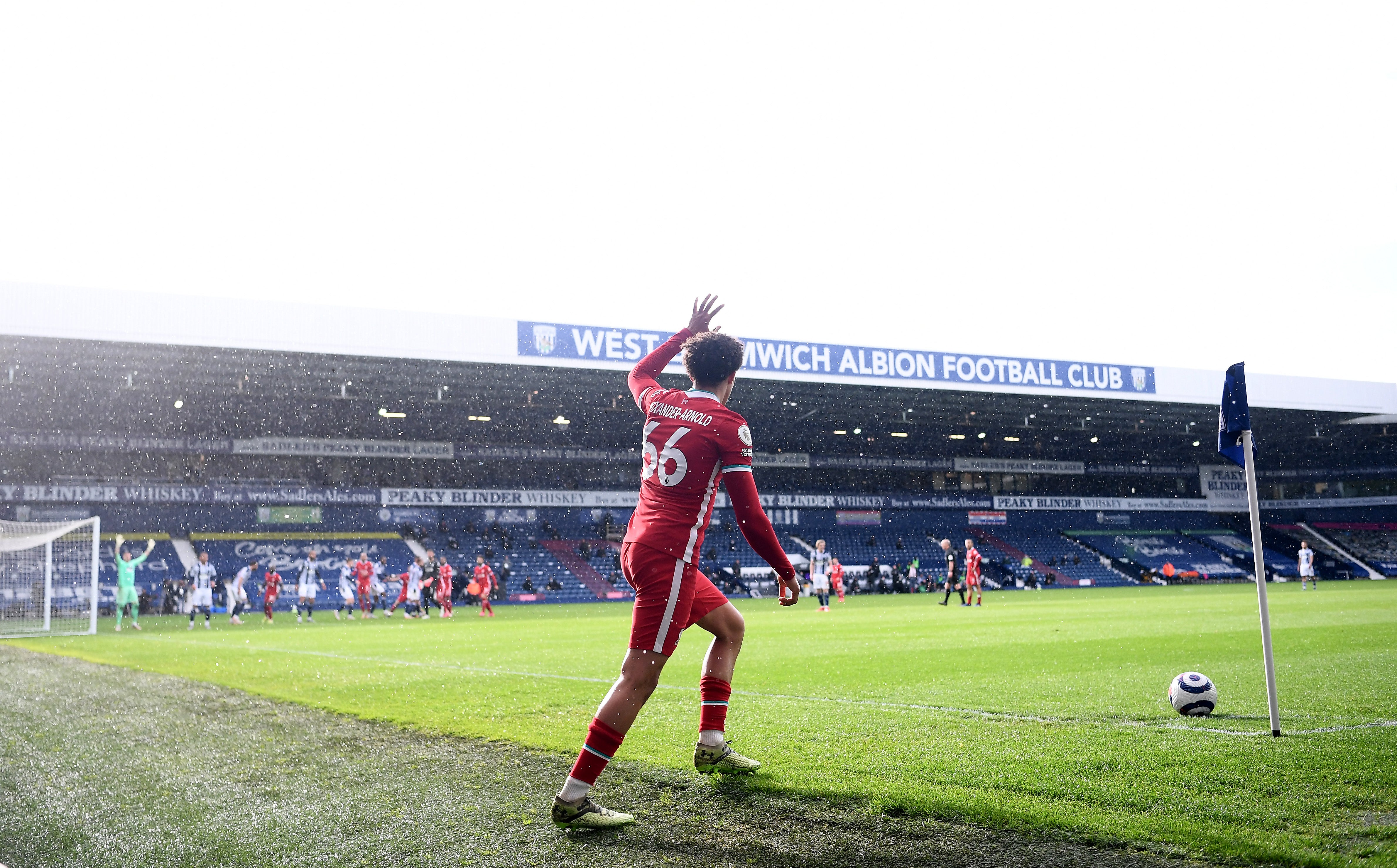 Alexander-Arnold provided the assist for Alisson’s late winner at West Brom