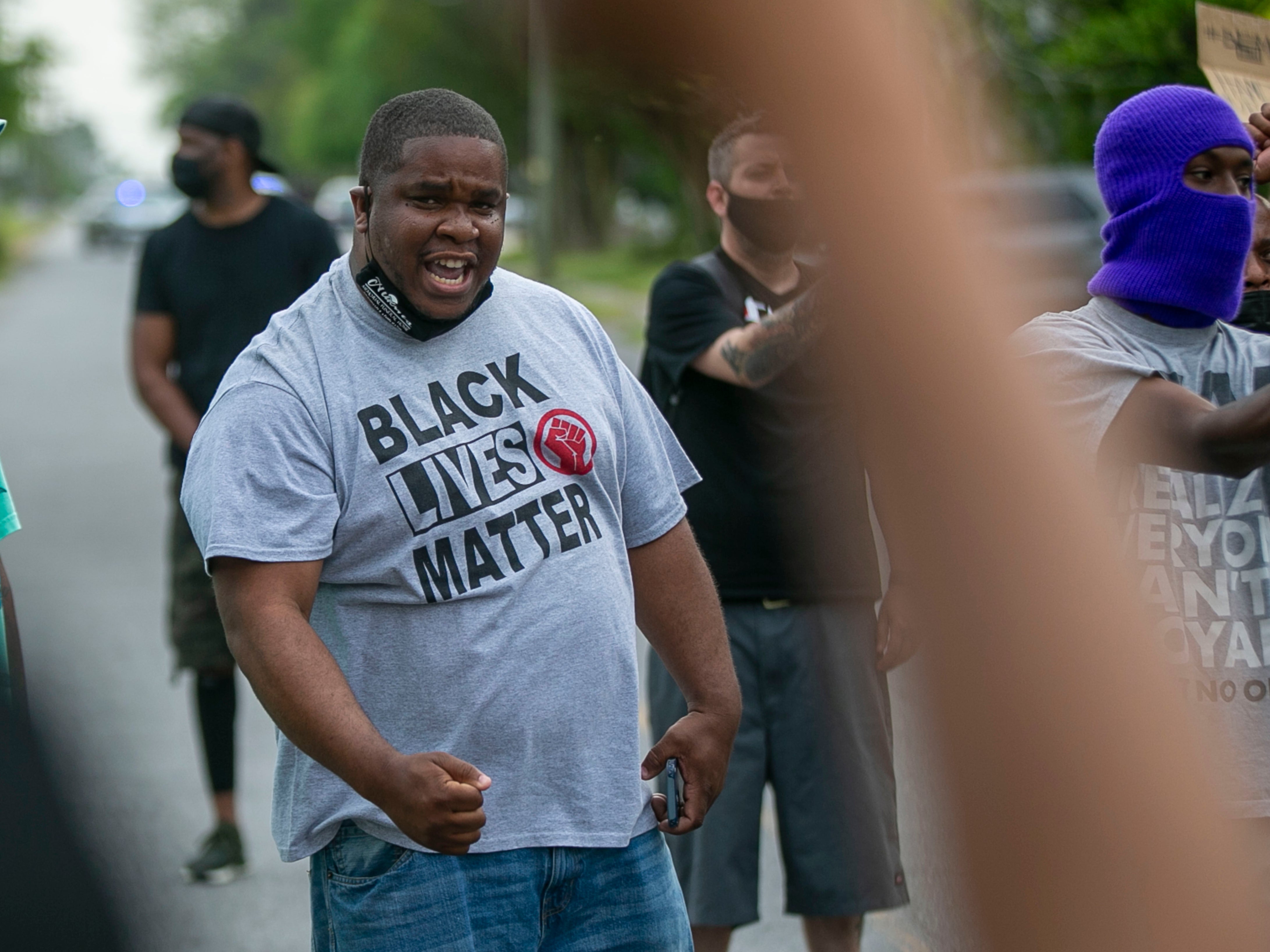 <p>Black politician who spoke out over Andrew Brown shooting says police responded by urinating on his property</p>