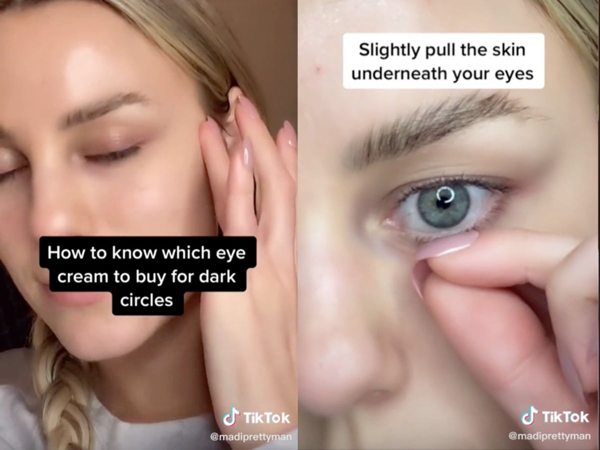 This Dark Under-Eye Circle Trend Is Viral on TikTok