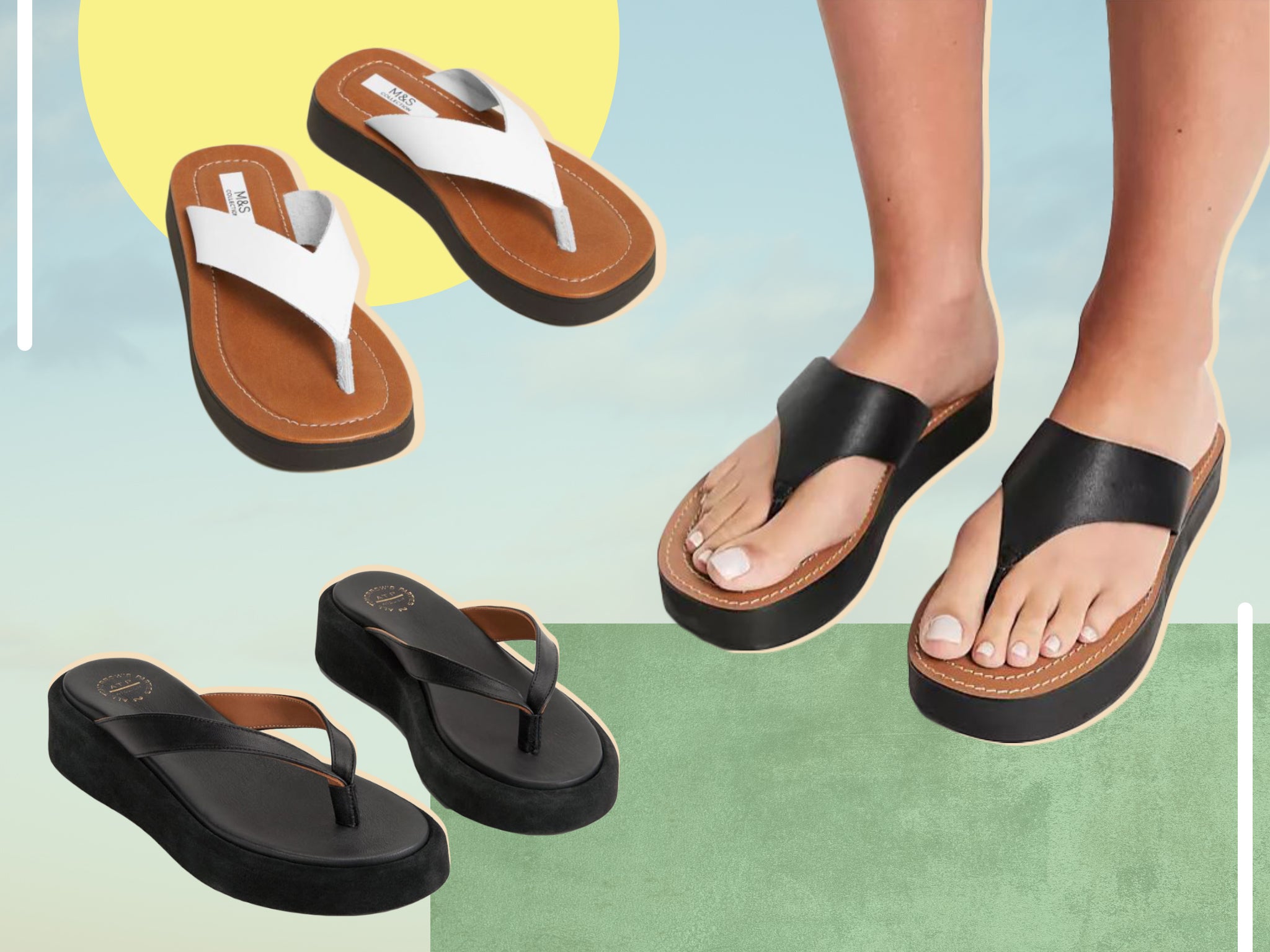 flip-flops leather sandals for women summer shoes for women handmade shoes