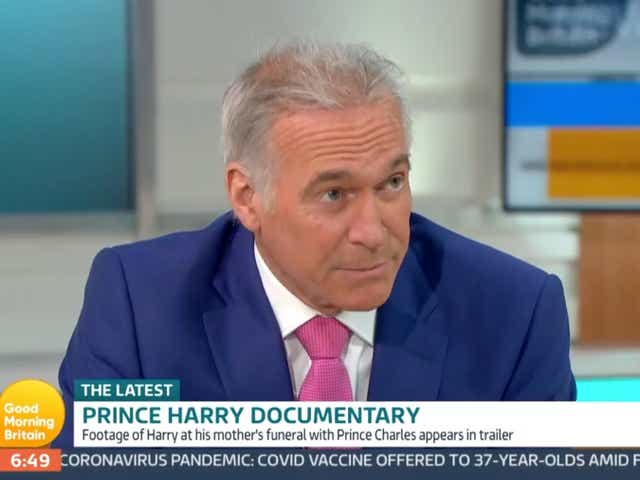 Dr Hilary Jones speaks to Good Morning Britain hosts Susanna Reid and Adil Ray about Prince Harry’s therapy and upcoming docuseries