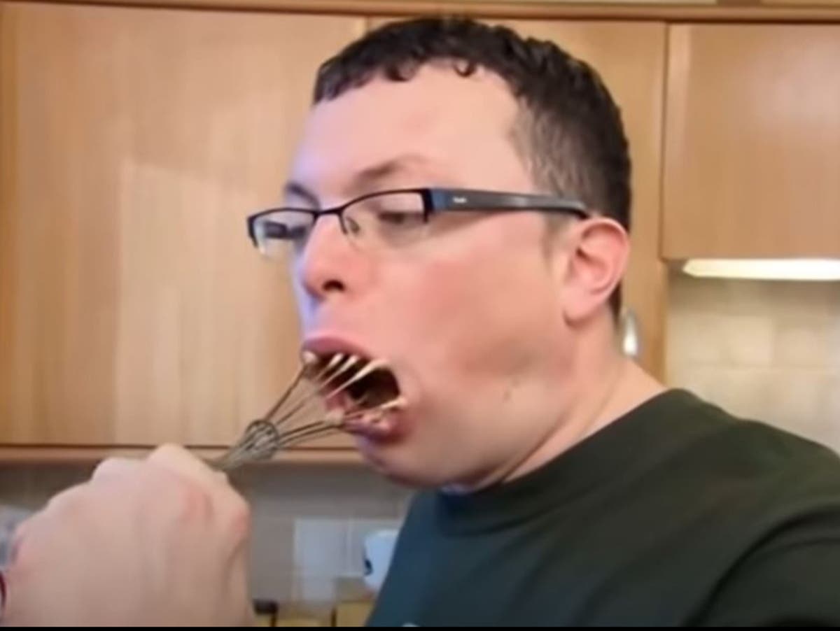 Come Dine With Me contestant who crammed entire whisk in mouth finally explains why it happened | The Independent