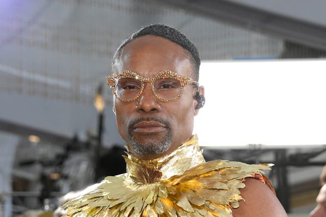 Billy Porter pictured at the 2020 Oscars