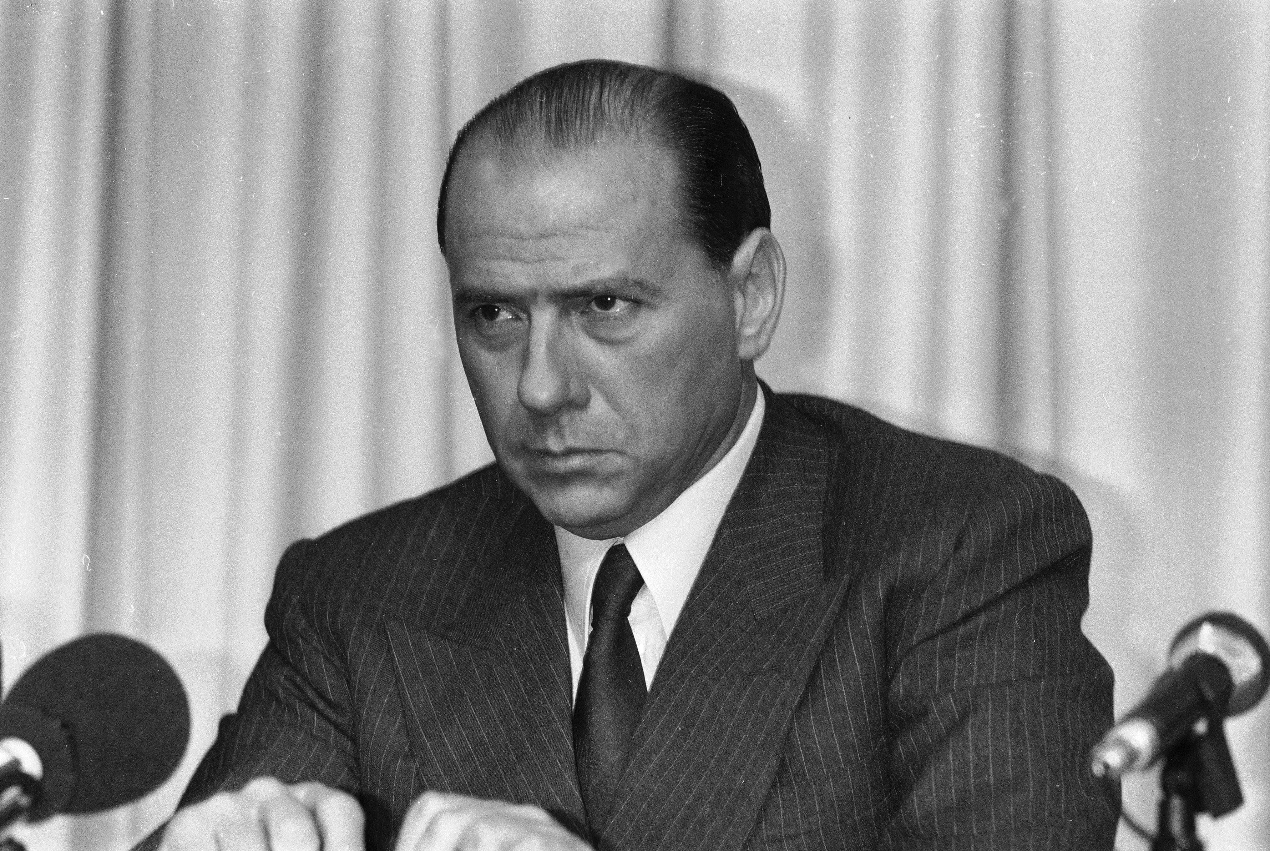 Berlusconi, pictured in 1980, was a central figure in Italian politics for decades