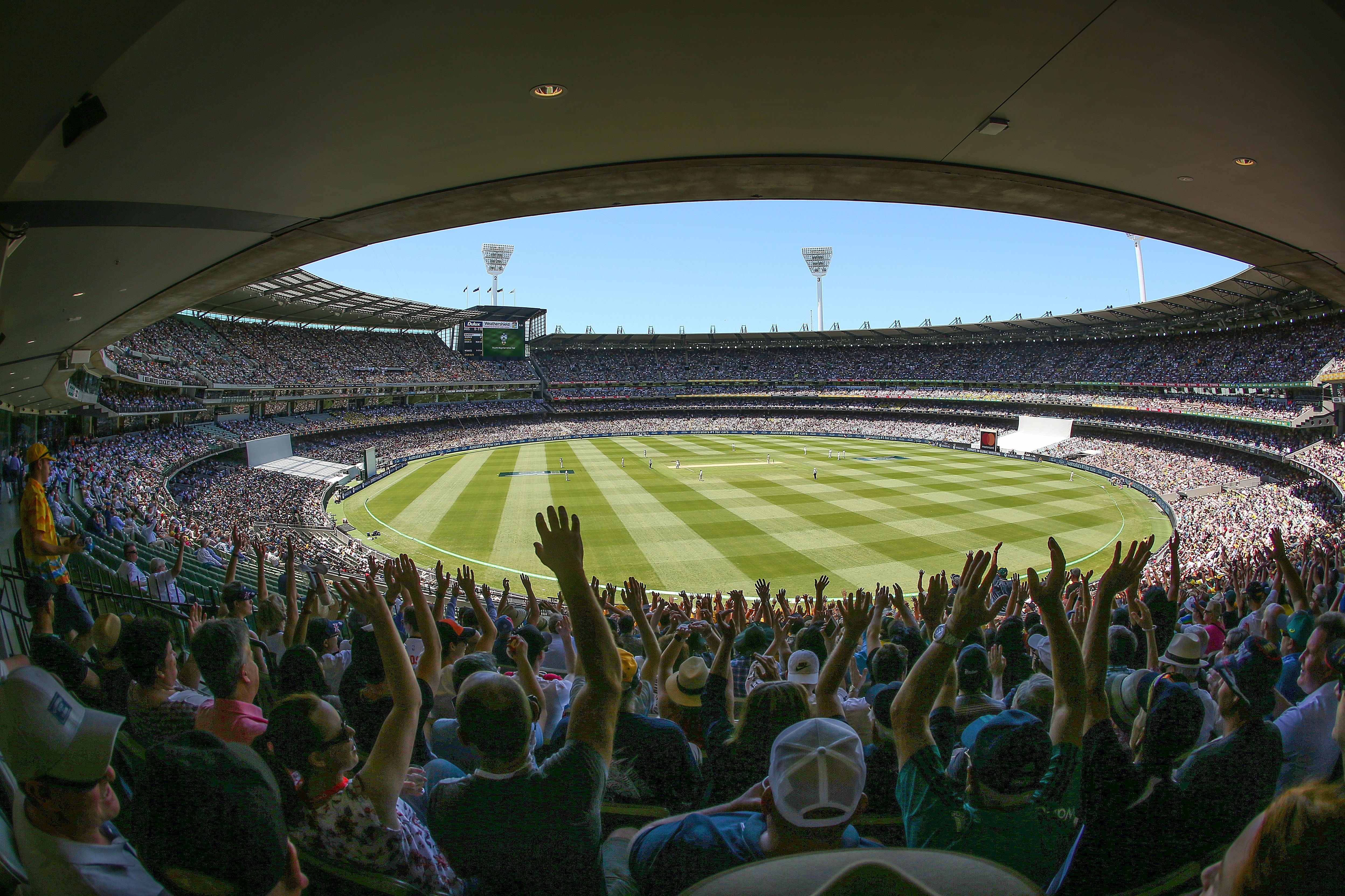 A full crowd at the Boxing Day Test at Melbourne Cricket Ground in 2017