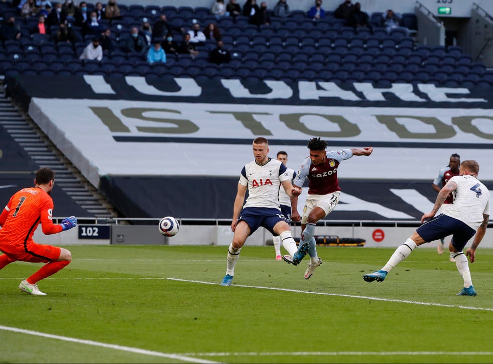 <p>Ollie Watkins strikes for Villa against Spurs</p>