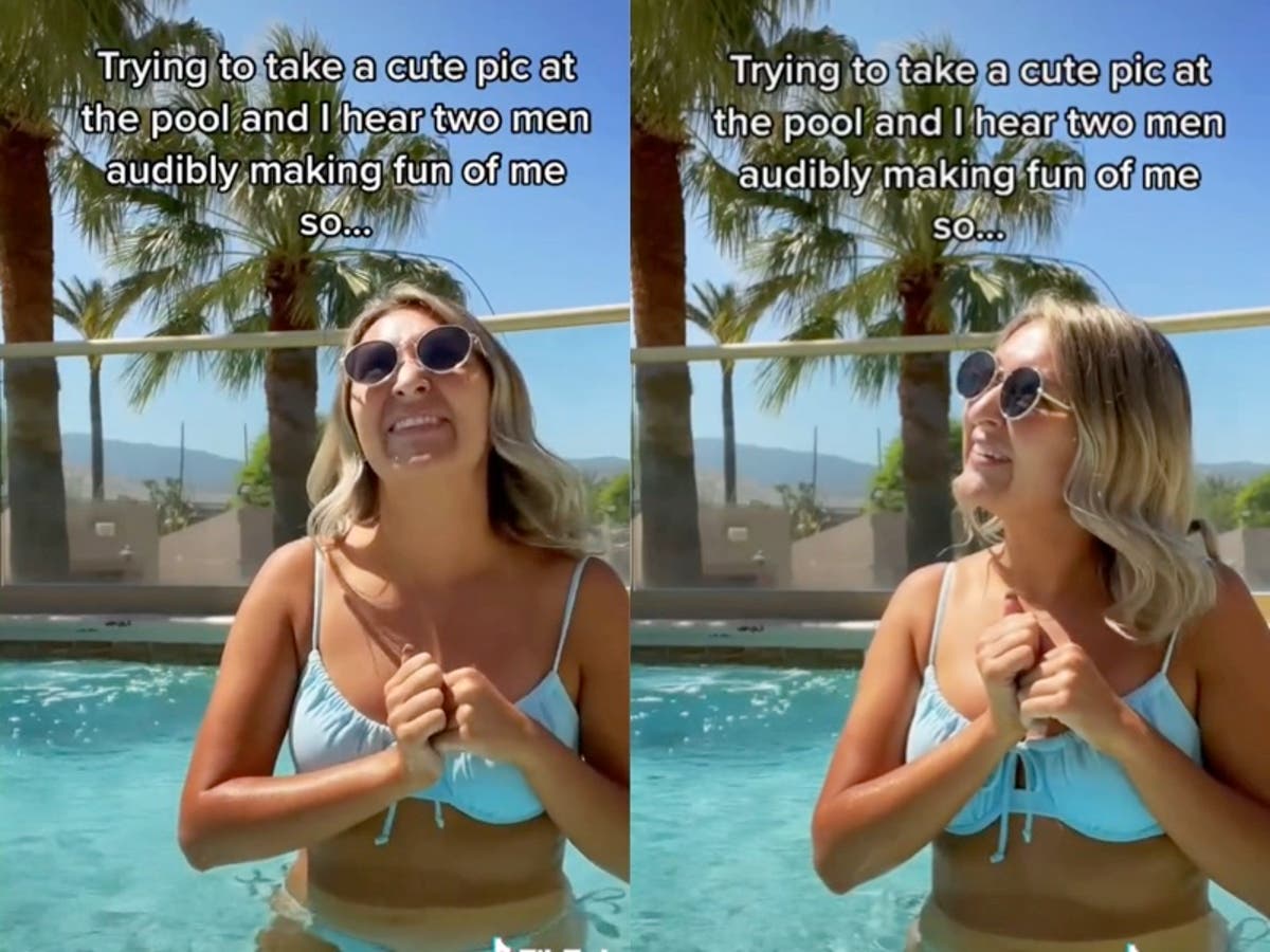 People are praising woman who filmed herself confronting men &lsquo;laughing&rsquo; at her while she took photos