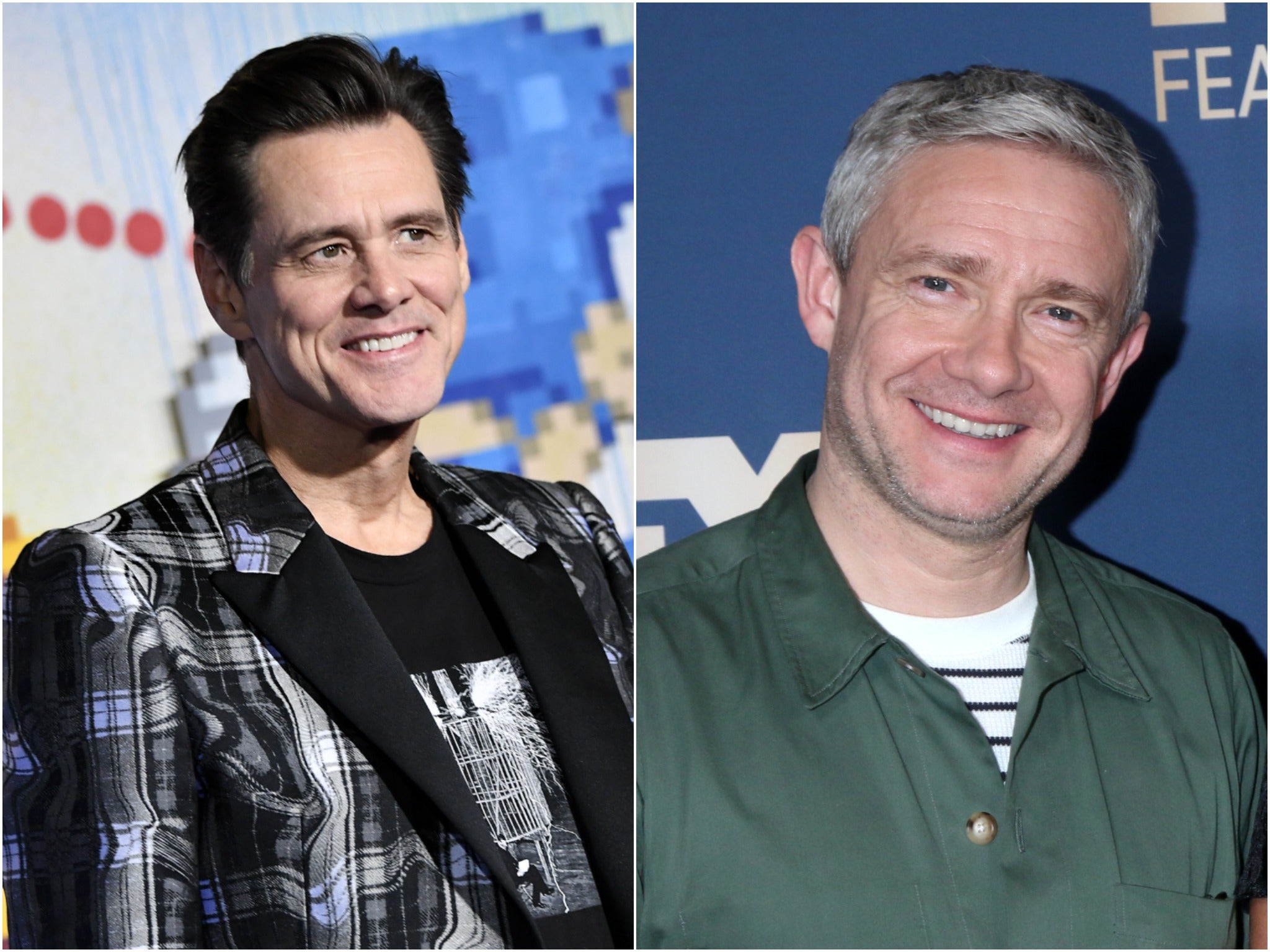 Jim Carrey Martin Freeman