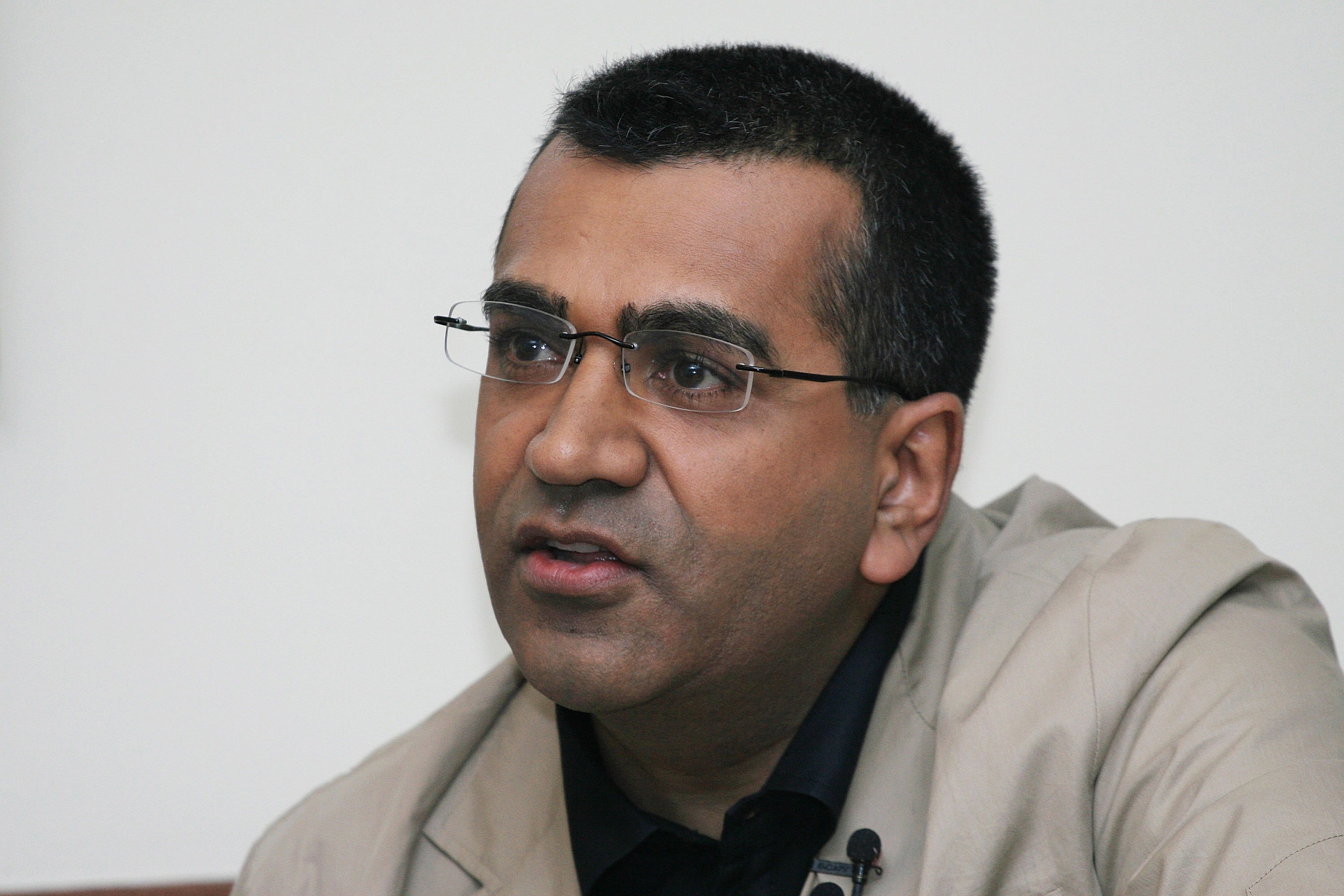 Martin Bashir at a press conference for ‘Girls Gone Wild’ creator Joe Francis at the Beverly Hills Hilton Hotel on 13 March, 2008 in Beverly Hills, California.