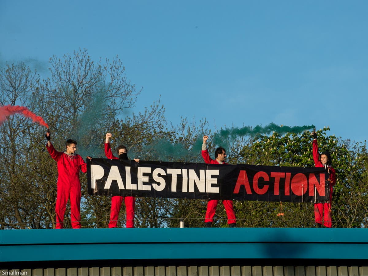 Pro-Palestine protesters occupy Leicester drone factory
