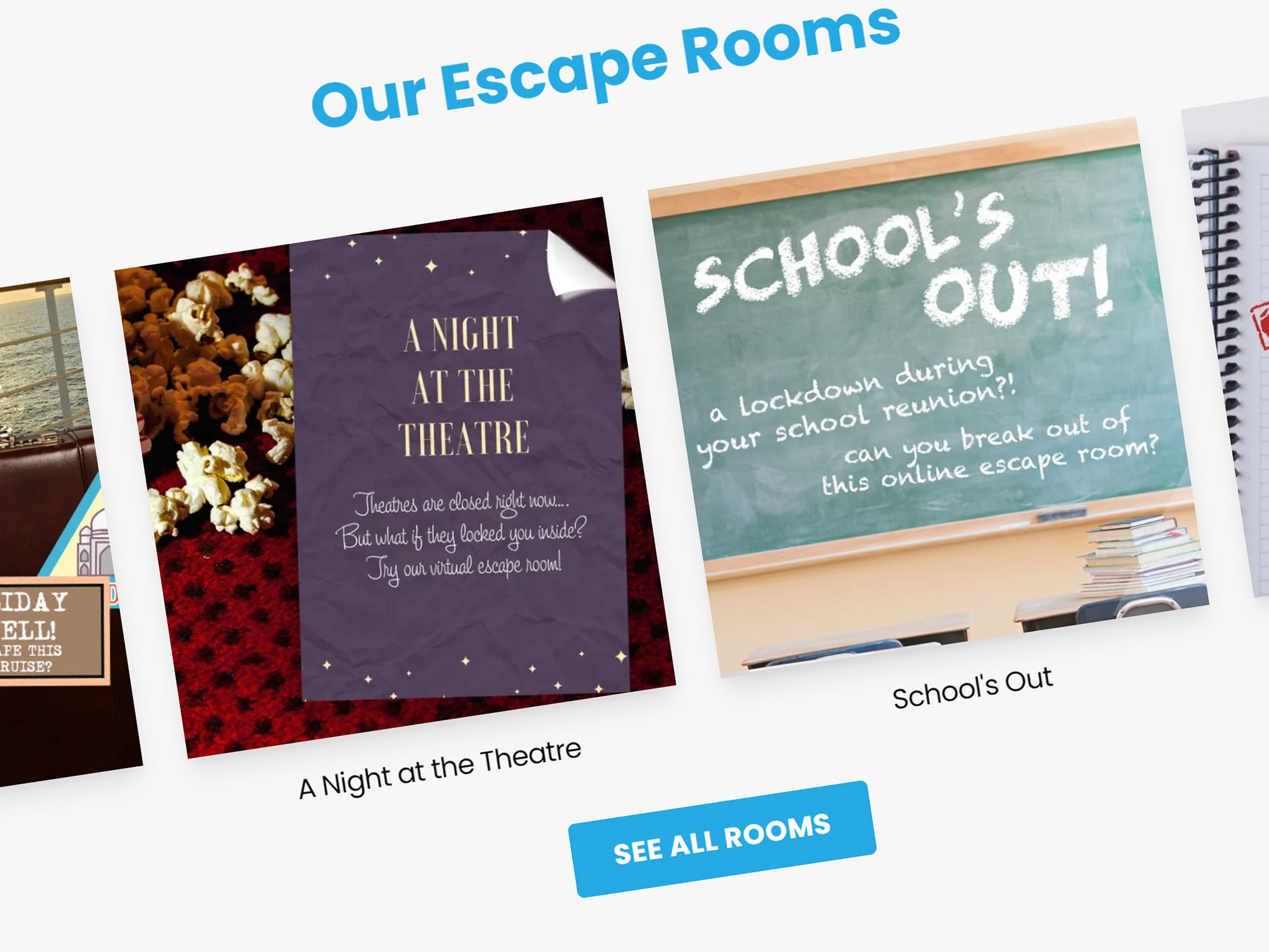 Escape Room Game  Outdoor Virtual Online