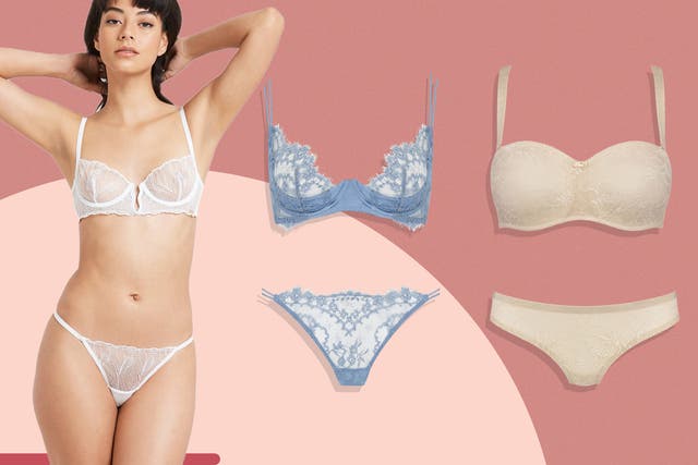 <p>Find delicate lace accents, pretty pastels and traditional ivory satin in our round-up</p>