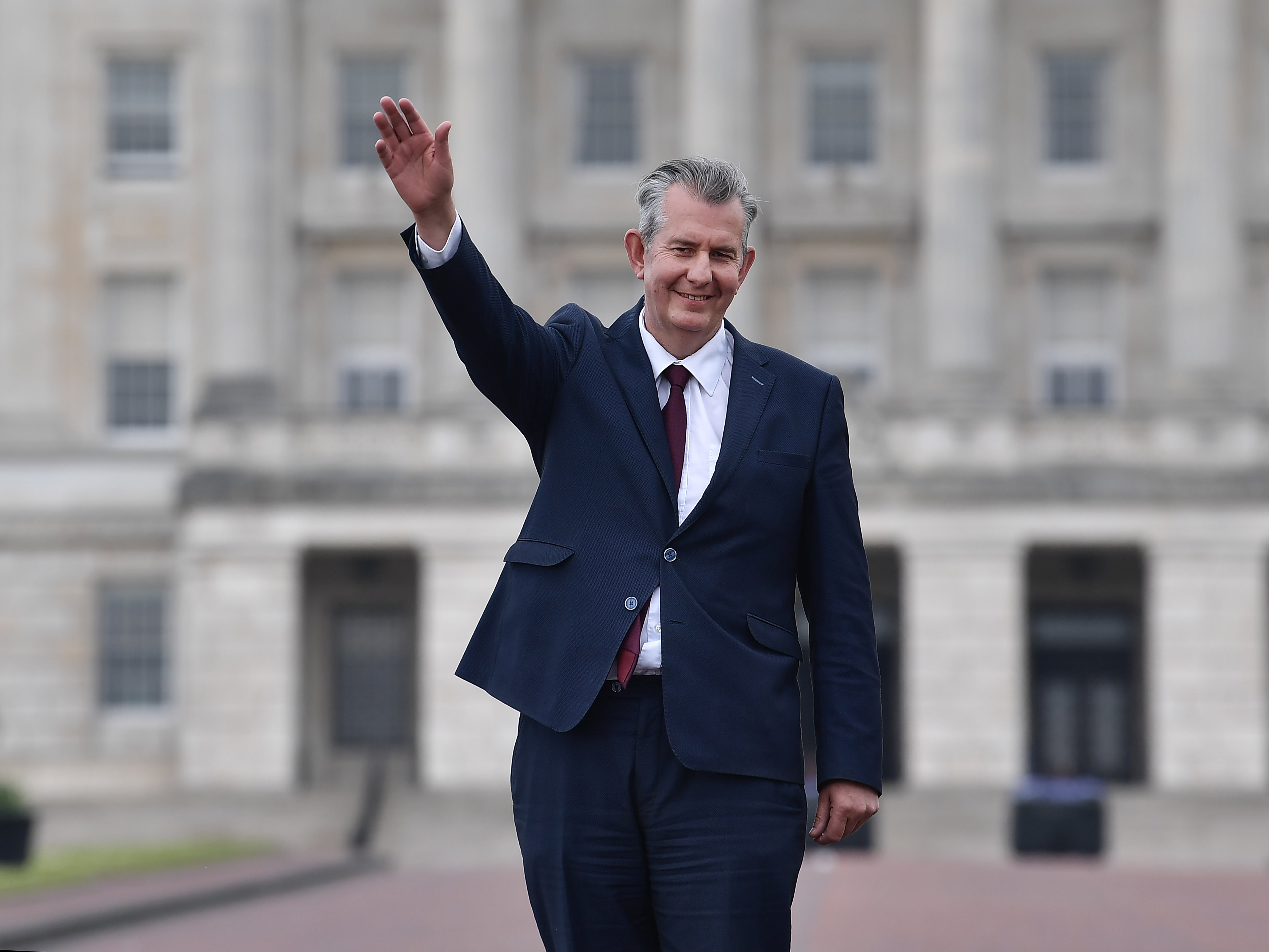 <p>Edwin Poots, the recently elected leader of the DUP</p>