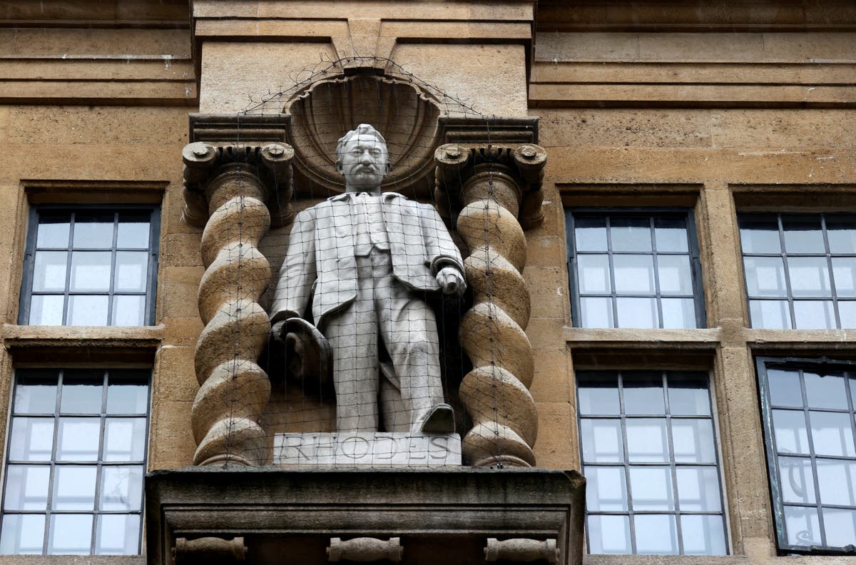 Cecil Rhodes statue at Oxford University will not be removed, college says