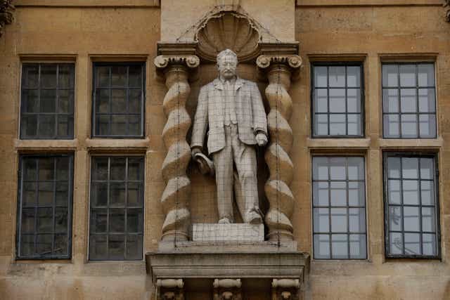 Britain Rhodes Statue