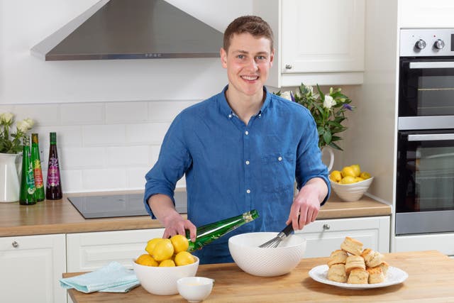 <p>Bake Off winner, Peter Sawkins has now joined forces with bottlegreen and provided us with two baking recipes for you to try at home</p>