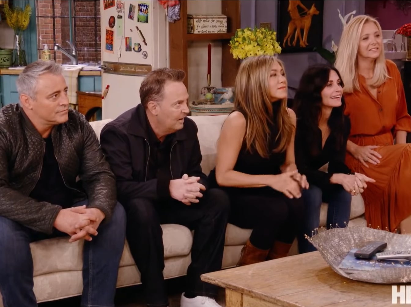 The ‘Friends’ cast gather for the big reunion episode