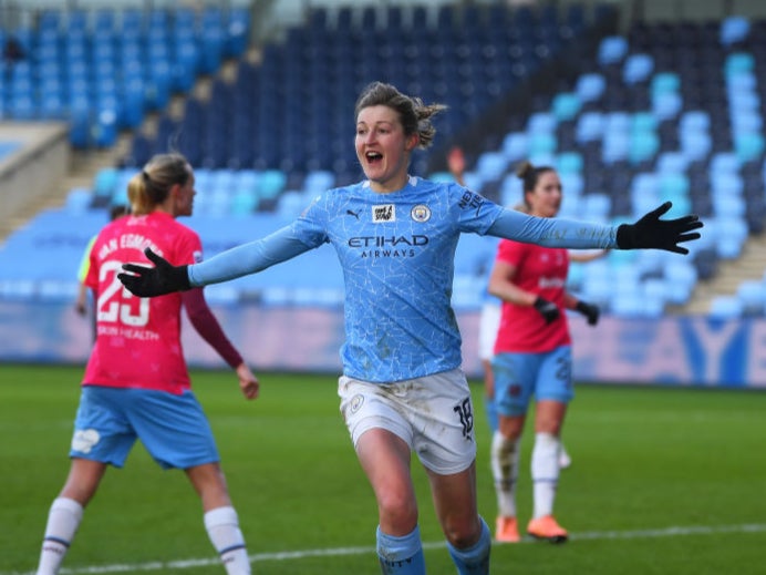 White has enjoyed her spell at Man City since joining in 2019
