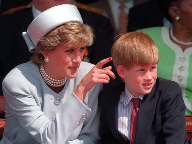 Princess Diana and Prince Harry