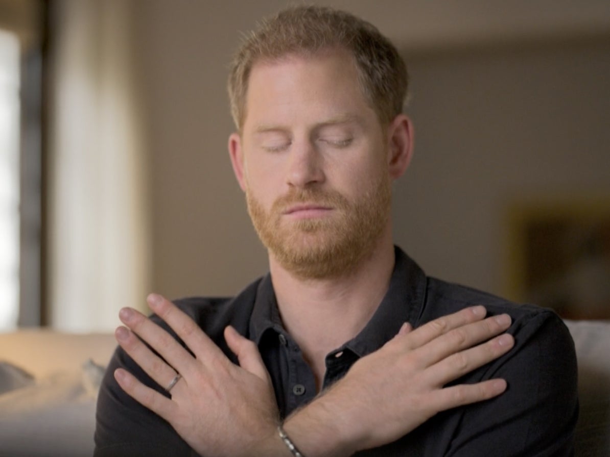 Prince Harry does EDMR therapy on The Me You Can’t See