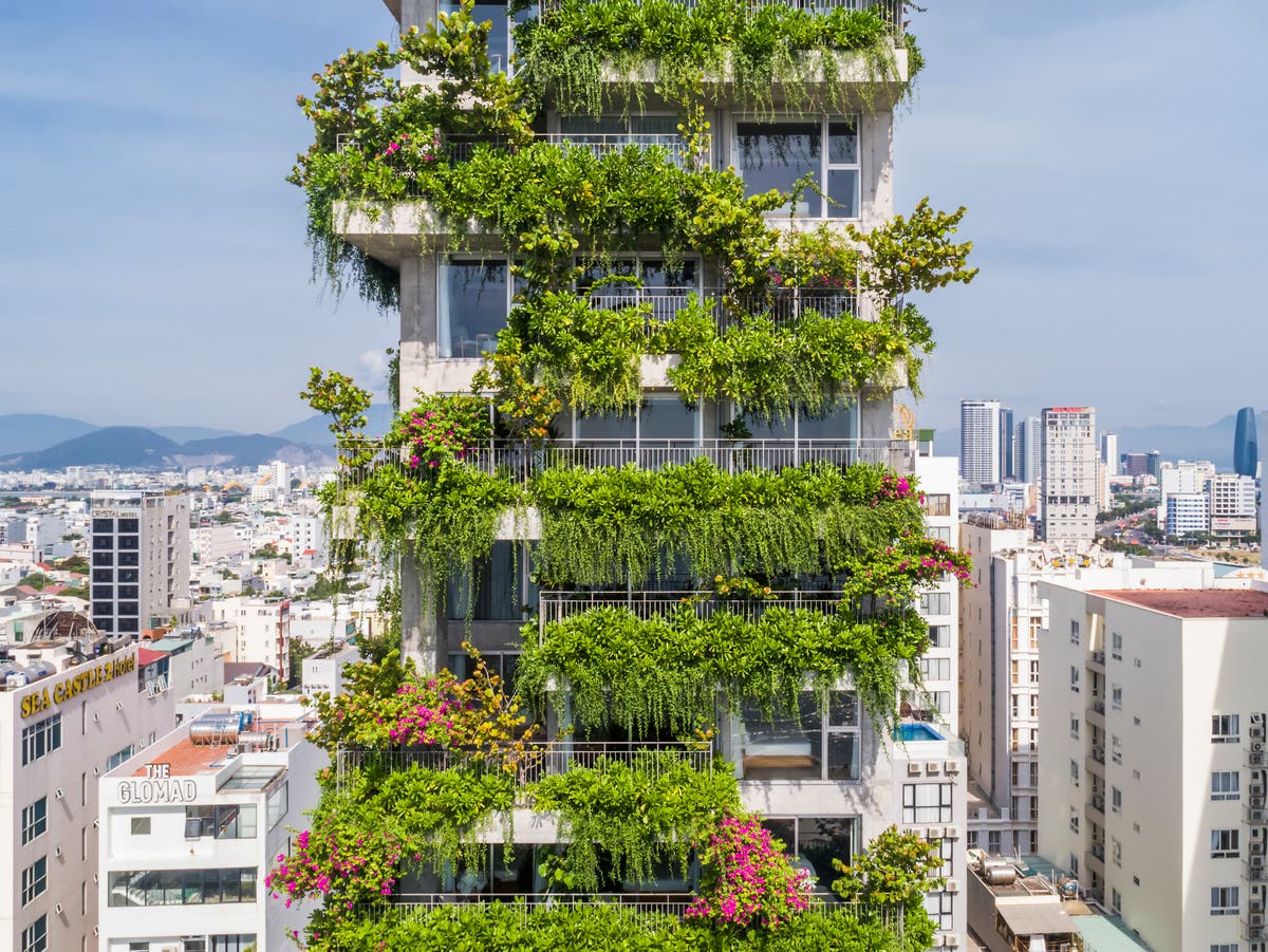 Làm thế nào các kiến ​​trúc sư phủ xanh cảnh khách sạn ở Việt Nam