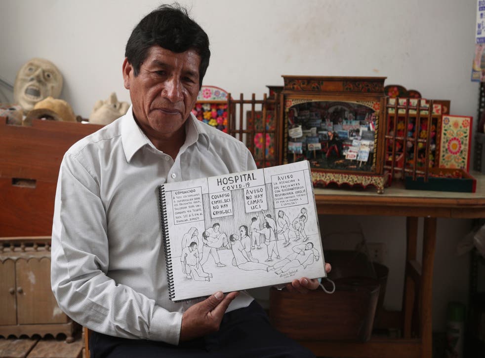 CORONAVIRUS-PERU ARTISTA