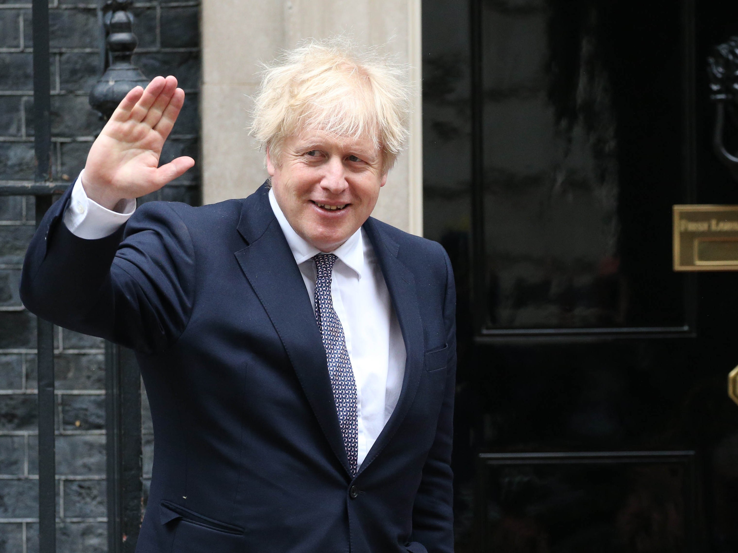 <p>Boris Johnson has been accused of doing official businesses over messaging apps such as WhatsApp</p>