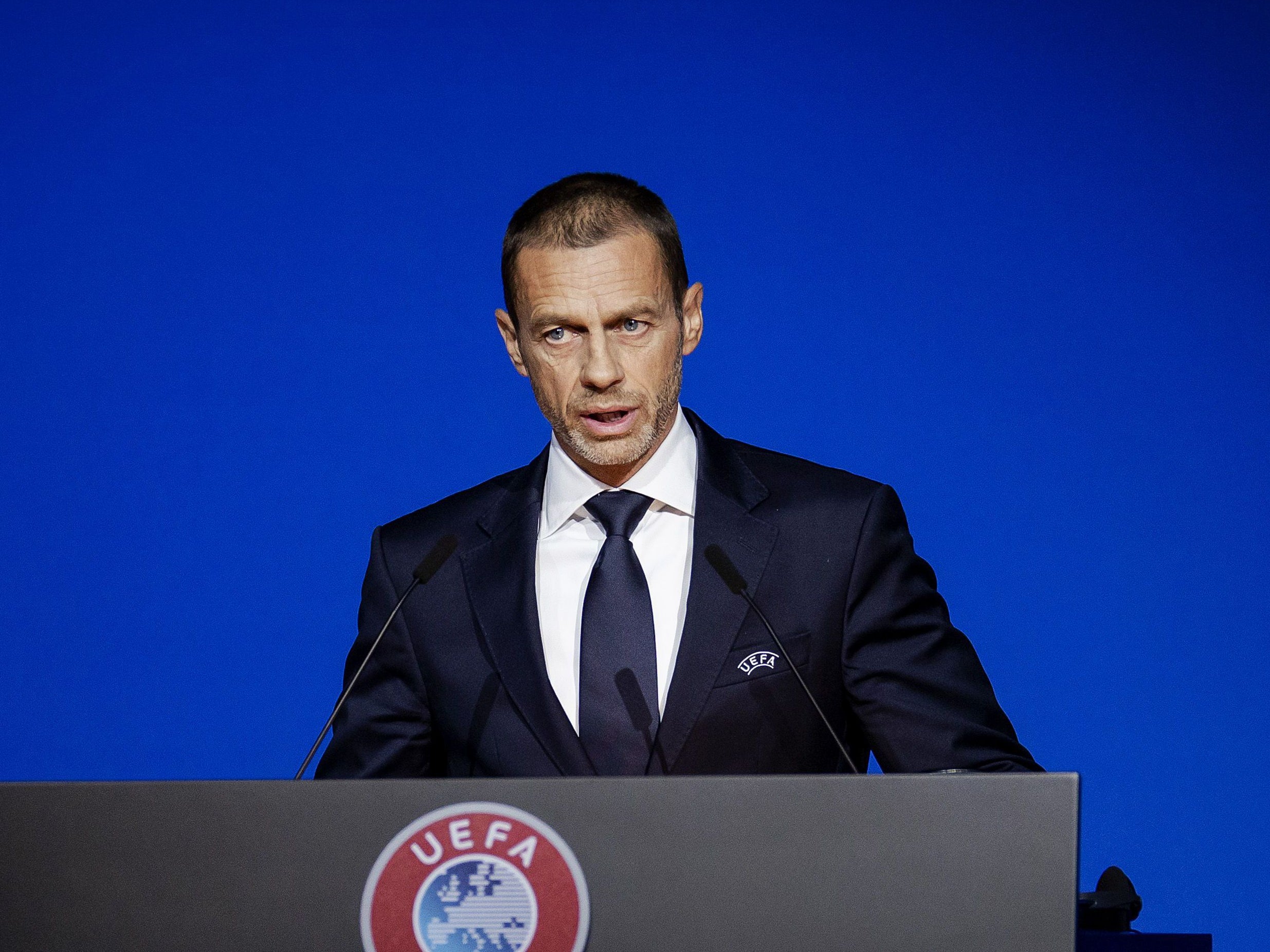 Uefa president Aleksander Ceferin