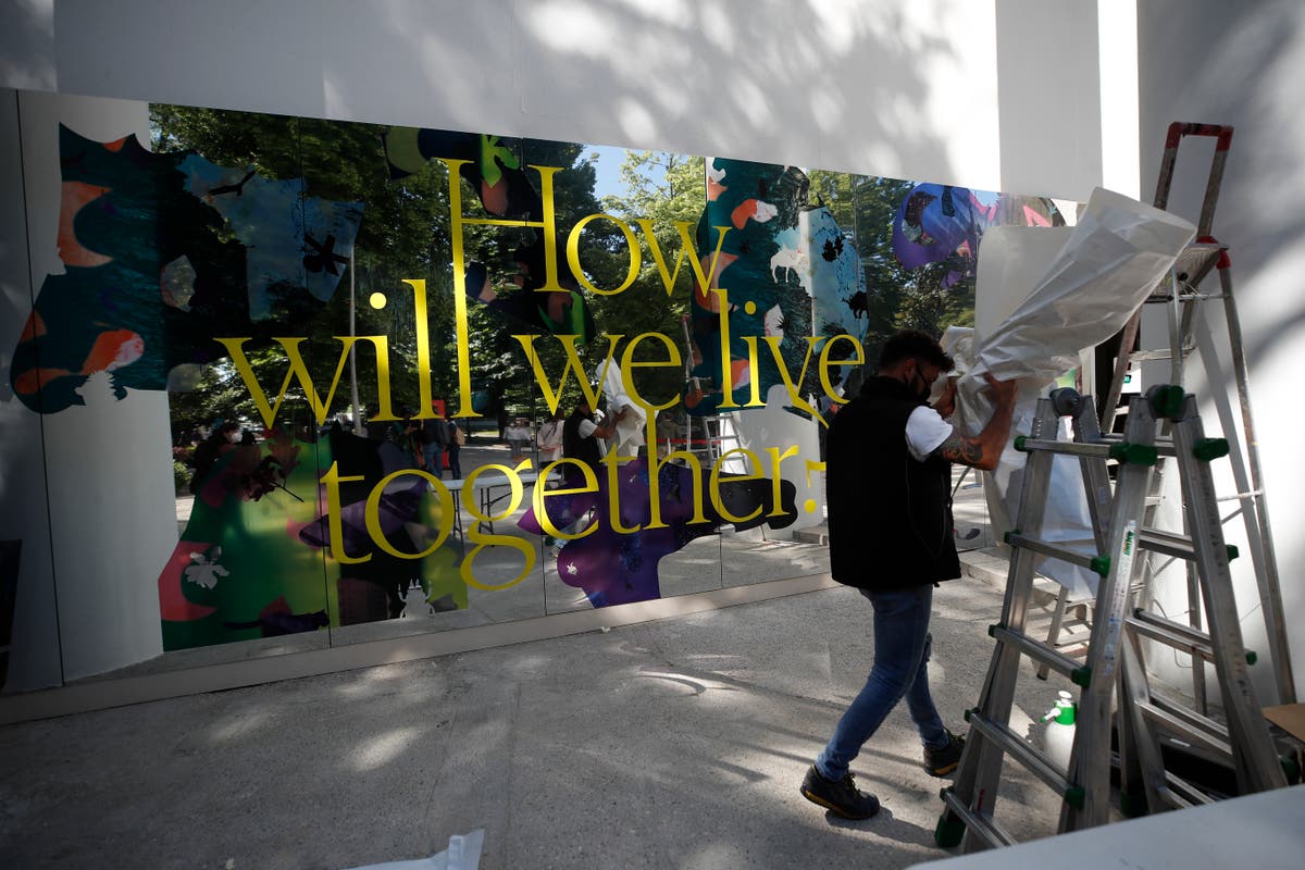 From Gaza to Chile, Biennale asks: How can we live together?