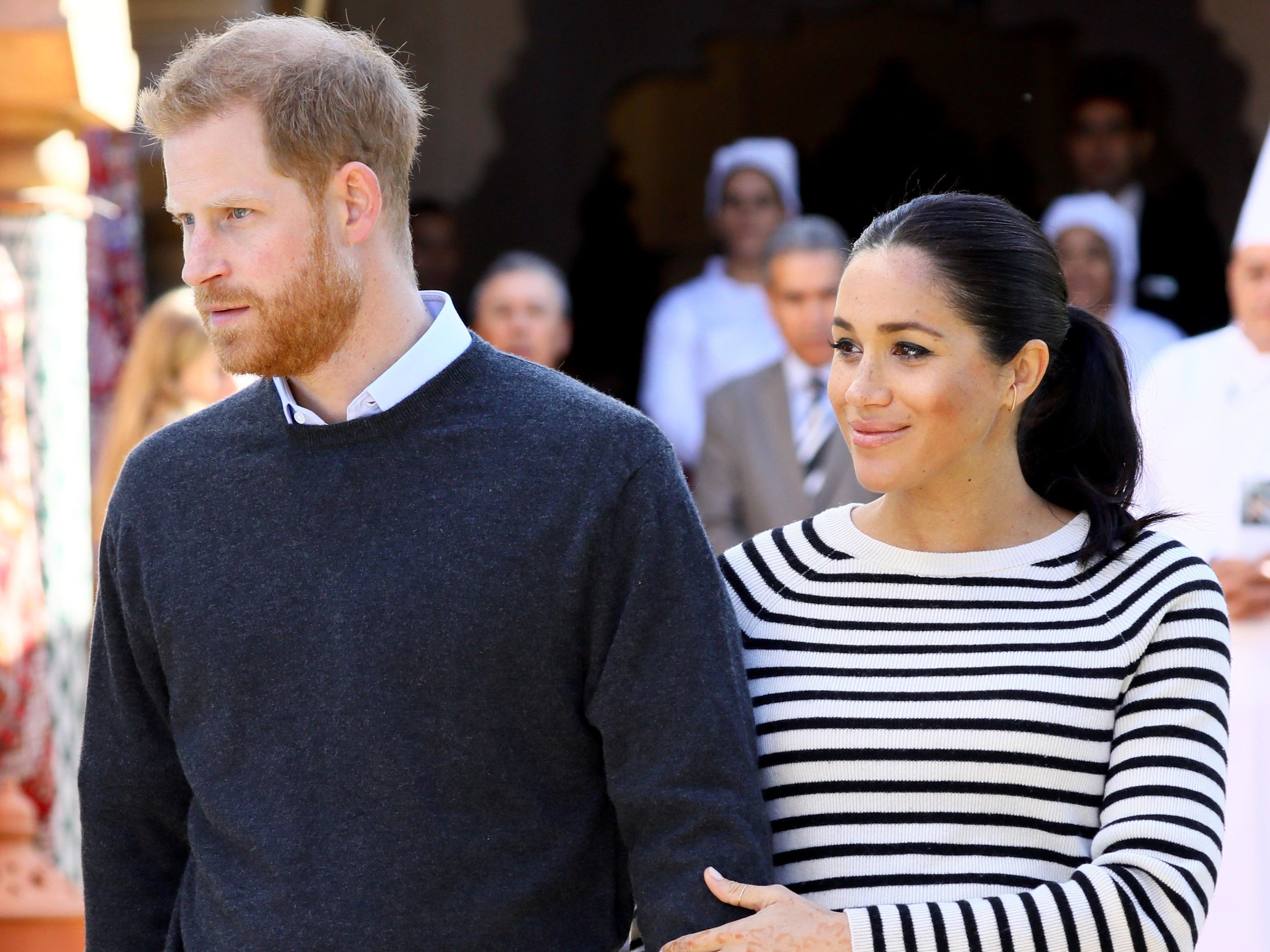 The Duke and Duchess of Sussex in Morocco