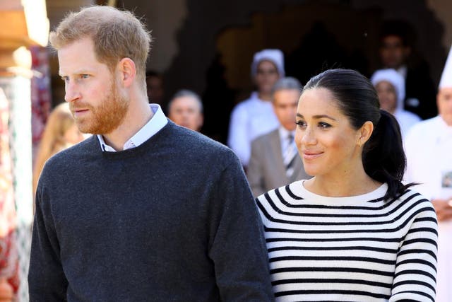 The Duke and Duchess of Sussex in Morocco