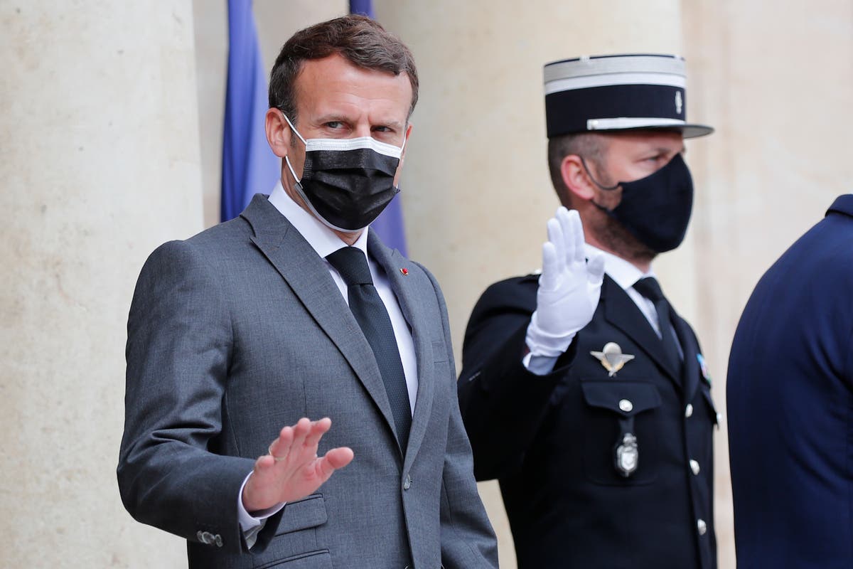 Macron, in swipe at Turkey, says NATO must commit to values