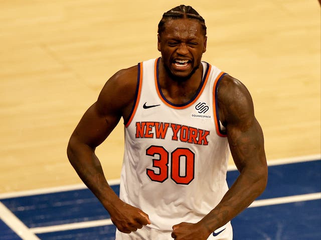Is Iman Shumpert Wearing an Orange New York Knicks Jersey of the Future?
