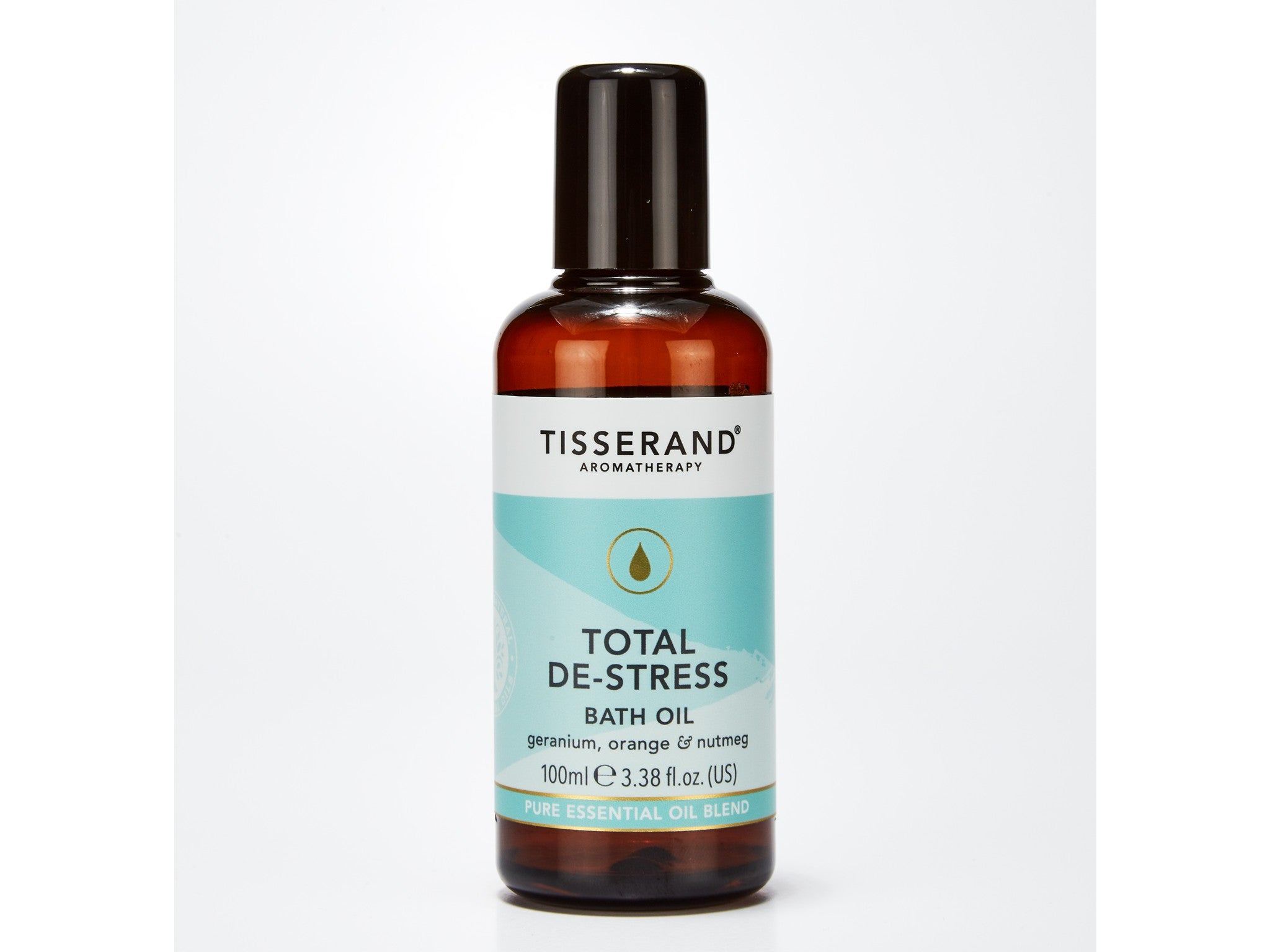 Tisserand total de-stress bath oil, 100ml indybest.jpeg