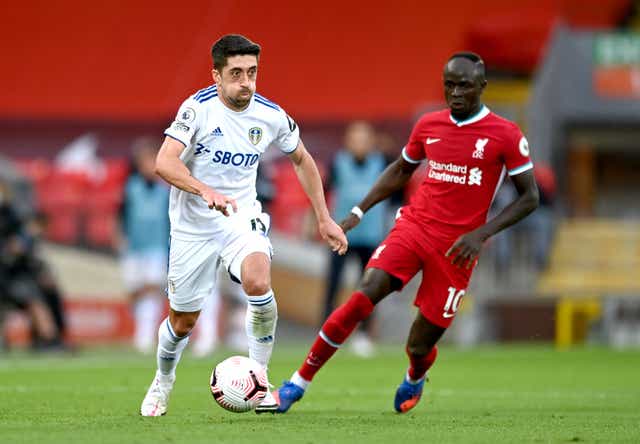 Pablo Hernandez, left, will leave Elland Road at the end of the season