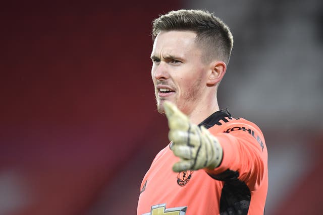 Dean Henderson is vying for the England number one shirt at Euro 2020