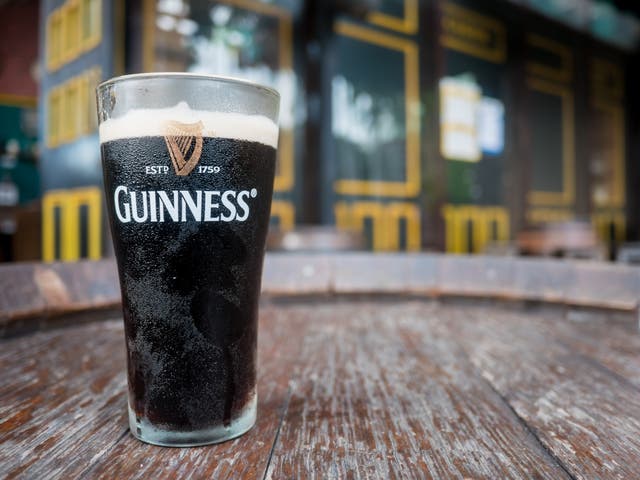 Guinness: high in iron