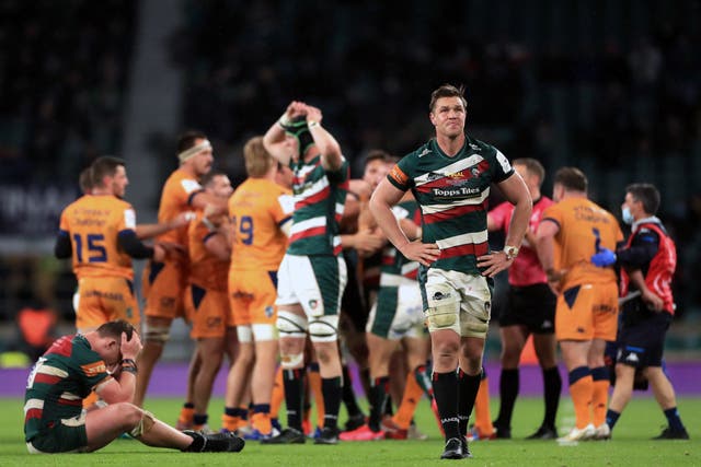 Leicester Tigers could not build on a lead to win the European Challenge Cup Final