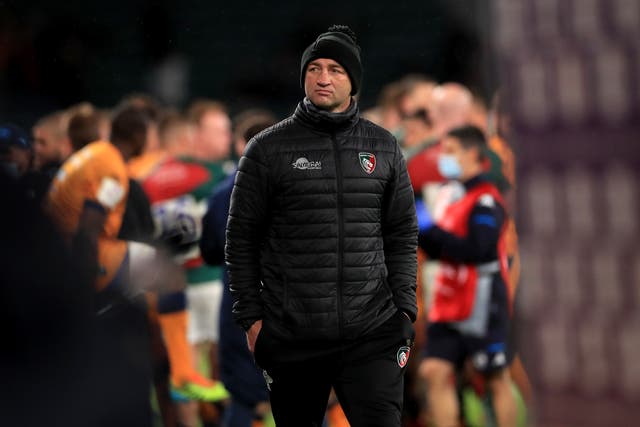 Leicester Tigers head coach Steve Borthwick watched his team go narrowly close to European Challenge Cup Final success