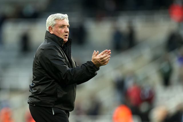 Newcastle heed coach Steve Bruce is targeting a winning end to a difficult season